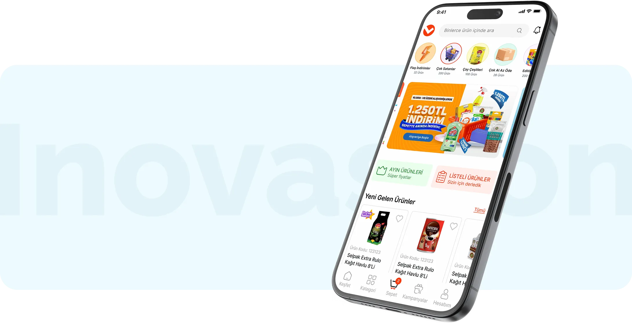 Mobil uygulama tanıtım banner